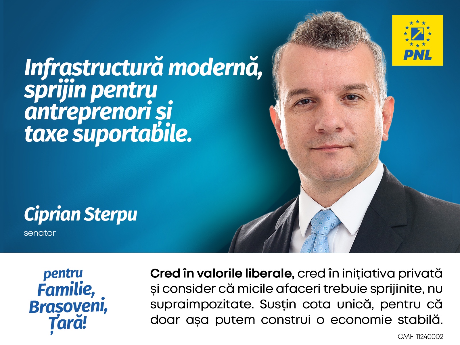 Ciprian Sterpu – SENATOR